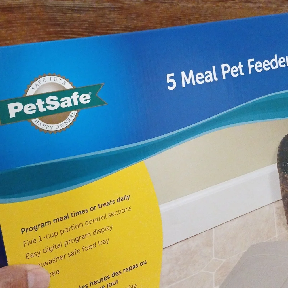 PetSafe Automatic 5 meal Programmable Pet Feeder Dispenser